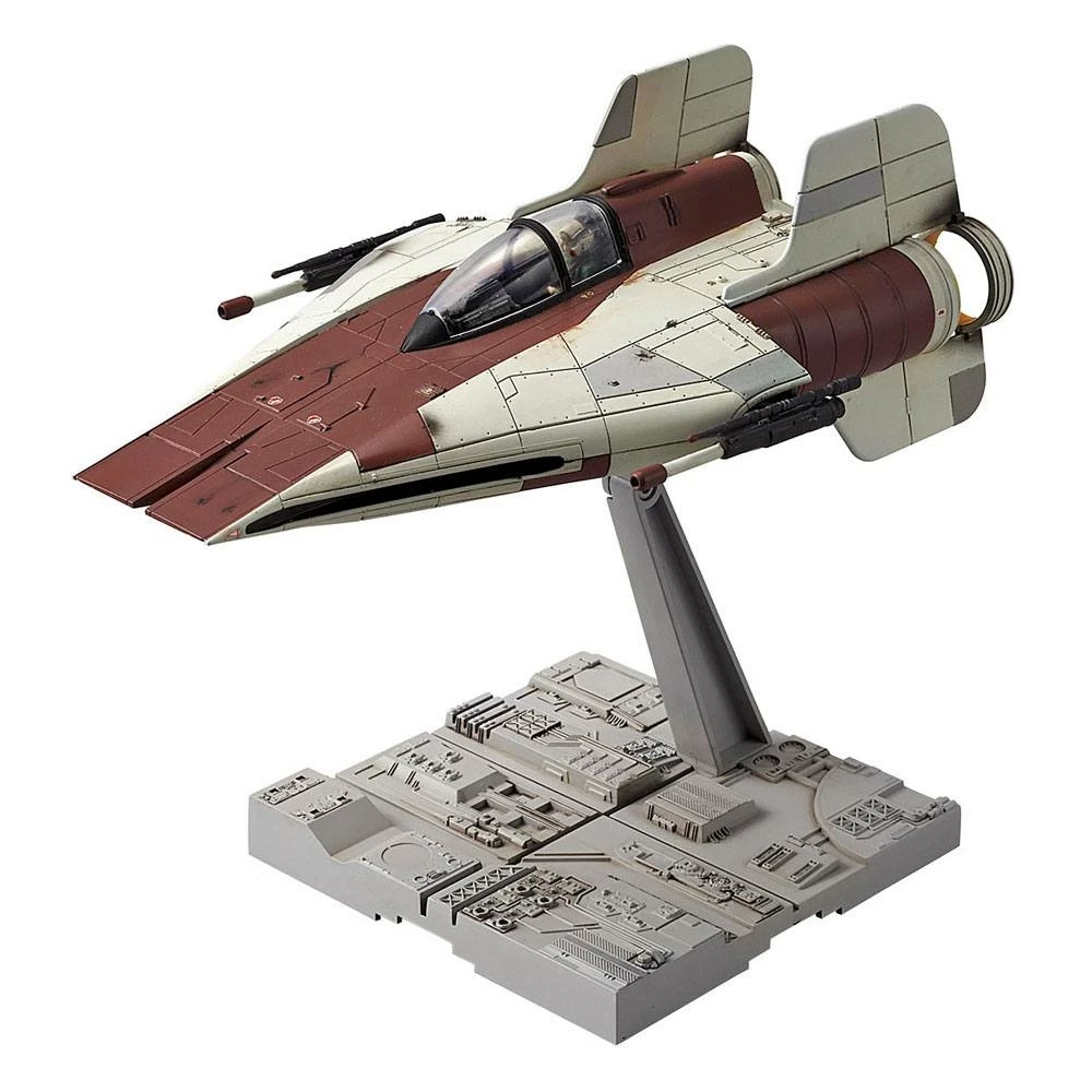 Bandai Star Wars Maquette 1/72 A-wing Starfighter 10 Cm 3 Bandai Star Wars Maquette 1/72 A-wing Starfighter 10 Cm