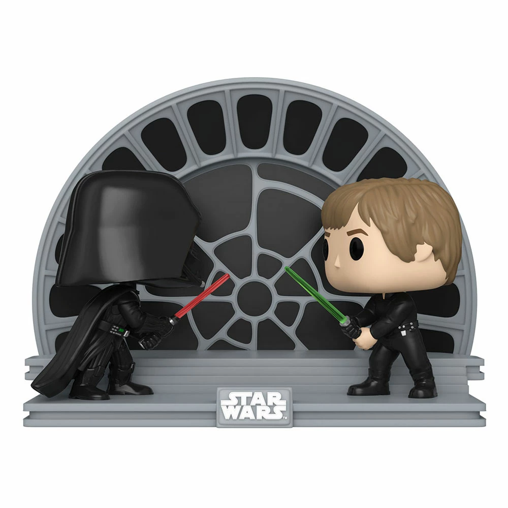 FUNKO Star Wars Return Of The Jedi 40th Anniversary Pack 2 Pop Moment! Vinyl Figurines Luke Vs Vader 9 Cm 3 FUNKO Star Wars Return Of The Jedi 40th Anniversary Pack 2 Pop Moment! Vinyl Figurines Luke Vs Vader 9 Cm