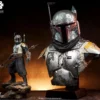 Star Wars The Mandalorian Buste 1/1 Boba Fett 81 Cm -REFERENCE GAMING Soldes star wars the mandalorian buste 11 boba fett 81 cm