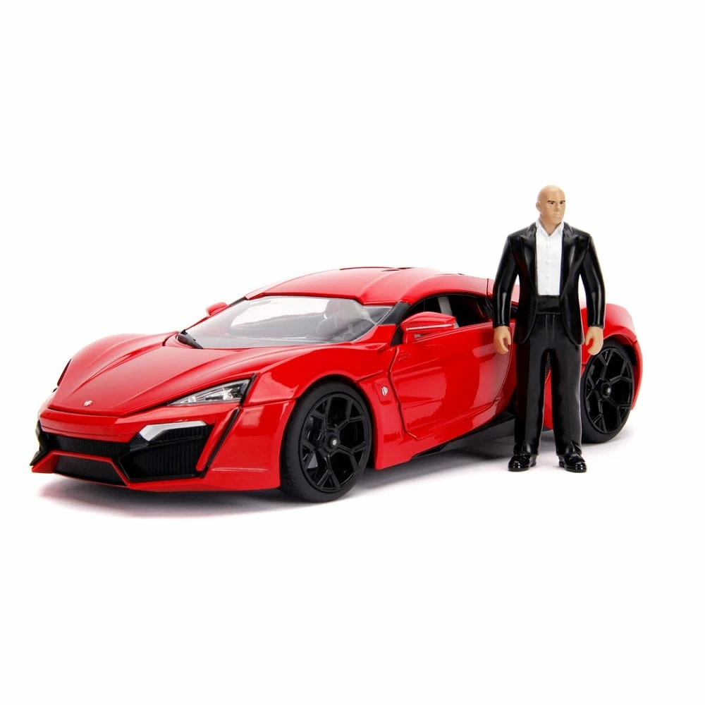 Jada Toys The Fast And Furious Hollywood Rides 1/18 Lykan Hypersport Avec Dom Figurine 3 Jada Toys The Fast And Furious Hollywood Rides 1/18 Lykan Hypersport Avec Dom Figurine