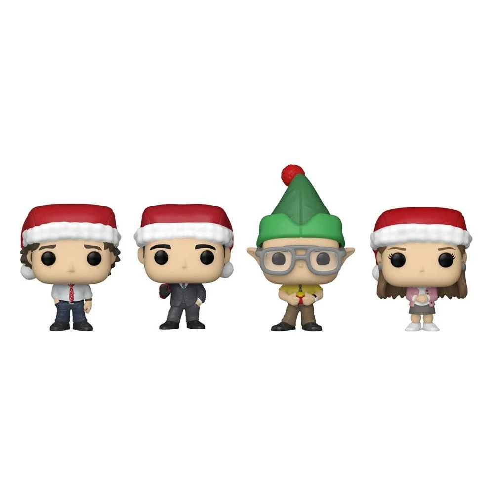 FUNKO The Office Holiday 2022 Pack 4 Figurines Pocket Pop! Vinyl Tree Holiday Box 4 Cm 3 FUNKO The Office Holiday 2022 Pack 4 Figurines Pocket Pop! Vinyl Tree Holiday Box 4 Cm