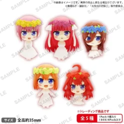 The Quintessential Quintuplets Assortiment Mini Figurine 3 Cm Capsule Collection (6)
