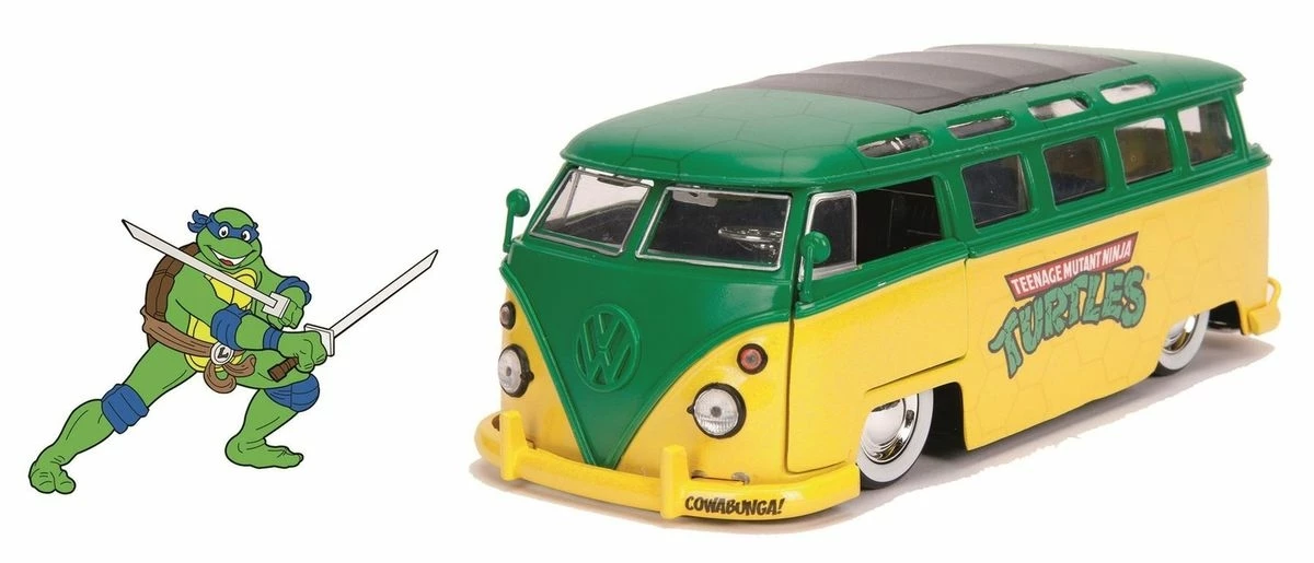 Tmnt - Leonardo & 1962 Vw Bus - 1:24 4 Tmnt - Leonardo & 1962 Vw Bus - 1:24 – Image 2