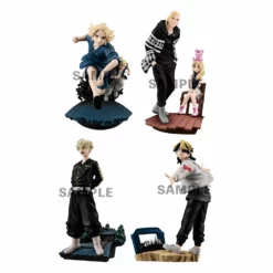 MegaHouse Tokyo Revengers Petitrama Series Assortiment Trading Figures Toman Heroic Scenes Vol. 2 8 Cm (4)