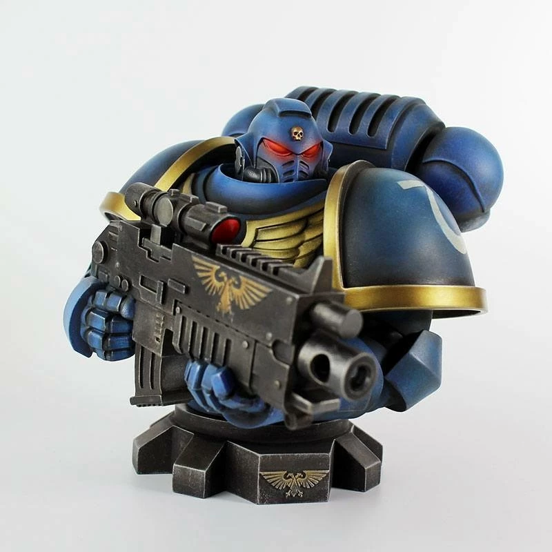Warhammer 40k - Buste - Ultra Marine Primaris - 16cm 3 Warhammer 40k - Buste - Ultra Marine Primaris - 16cm
