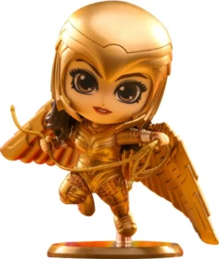 Hot Toys Wonder Woman 1984 Figurine Cosbaby (s) Golden Armor Wonder Woman (flying Version) 10 Cm