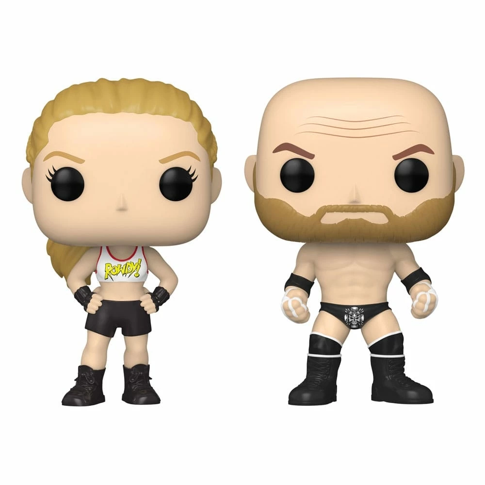 FUNKO Wwe Pack 2 Pop! Vinyl Figurines Rousey/triple H 9 Cm 3 FUNKO Wwe Pack 2 Pop! Vinyl Figurines Rousey/triple H 9 Cm